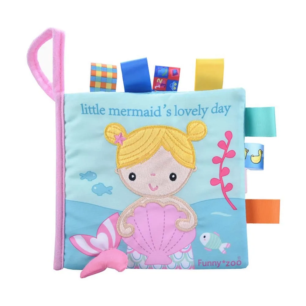 Funny Baby Learning Book Busy Book Colorful Cloth Book Sensory Book Expanding Brain Thinking Early Learning Enlightenment Book