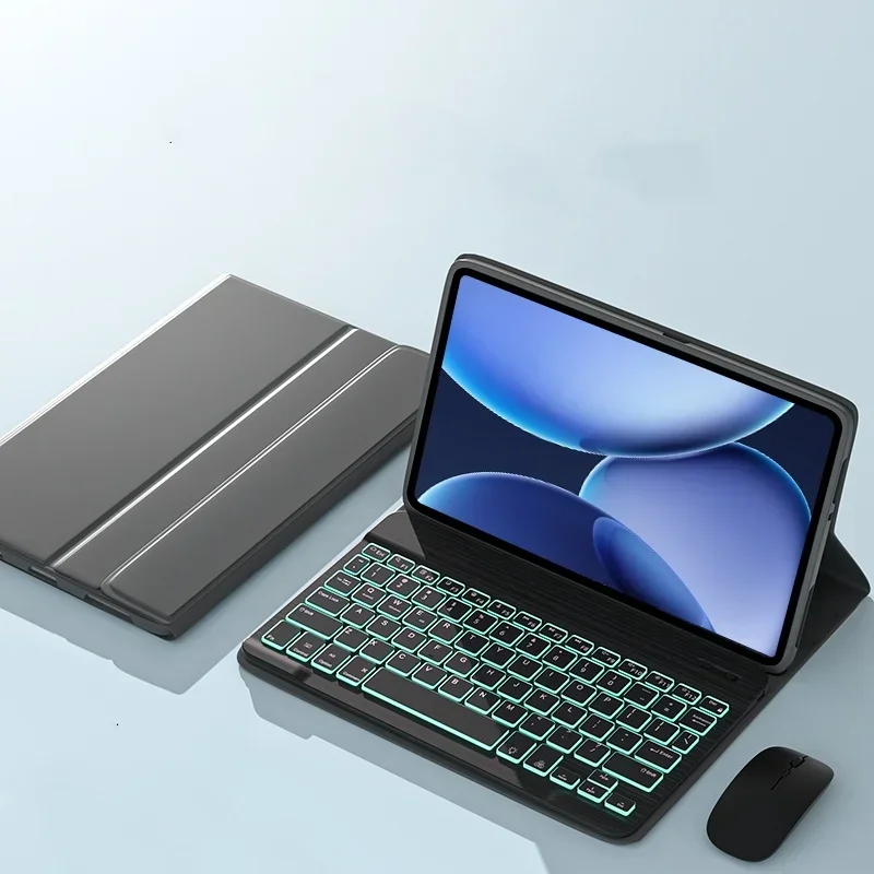 

Backlit Keyboard Case for OPPO Pad 4 Pro 13.2 Inch 2025 PU Leather Case for OPPOPad 4 Pro 13.2" 2025 Tablet Keyboard Cover Funda