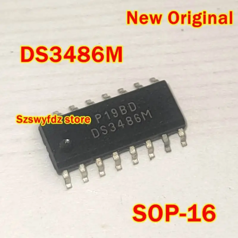 

1pcs to 100pcs DS3486MX/NOPB DS3486M/NOPB DS3486MX DS3486M SOP-16 New Original Quad RS-422, RS-423 Line Receiver