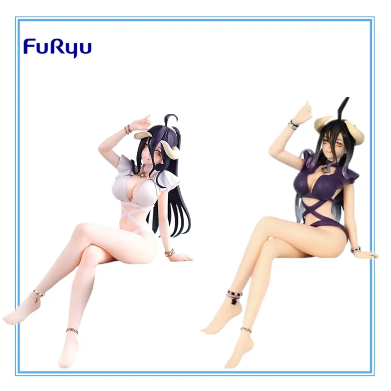 

FuRyu оригинальная лапша ограничитель альбедо купальники Ver Overlord ПВХ Подлинная Аниме Фигурка Коллекционная модель искусственные подарки