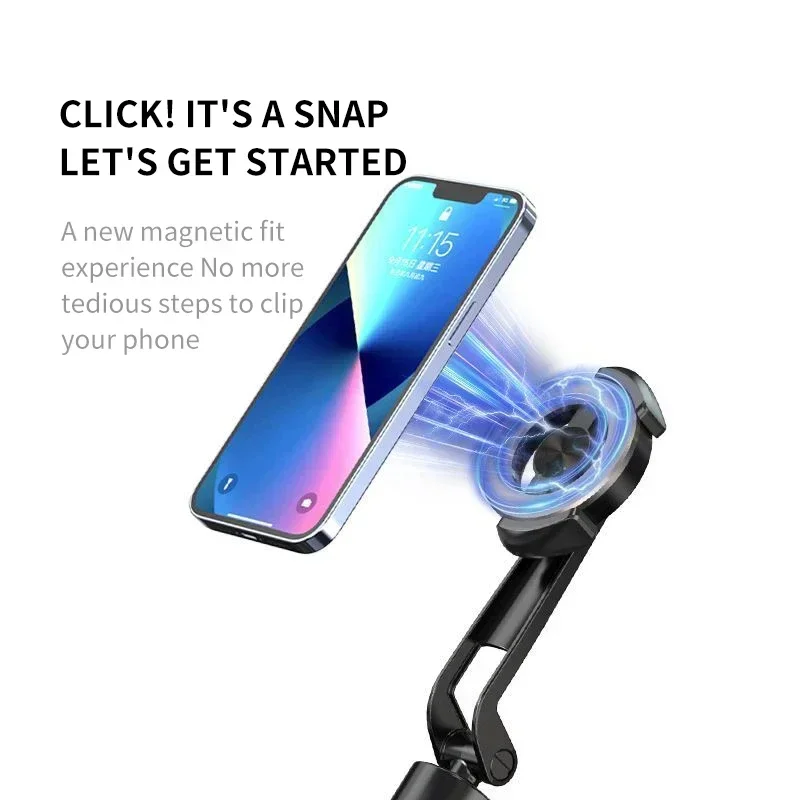 Xiaomi Magnetic Selfie Stick 1.24M Wireles Folding Telescopic Tripod for Android IPhone Smartphone with Remote Control