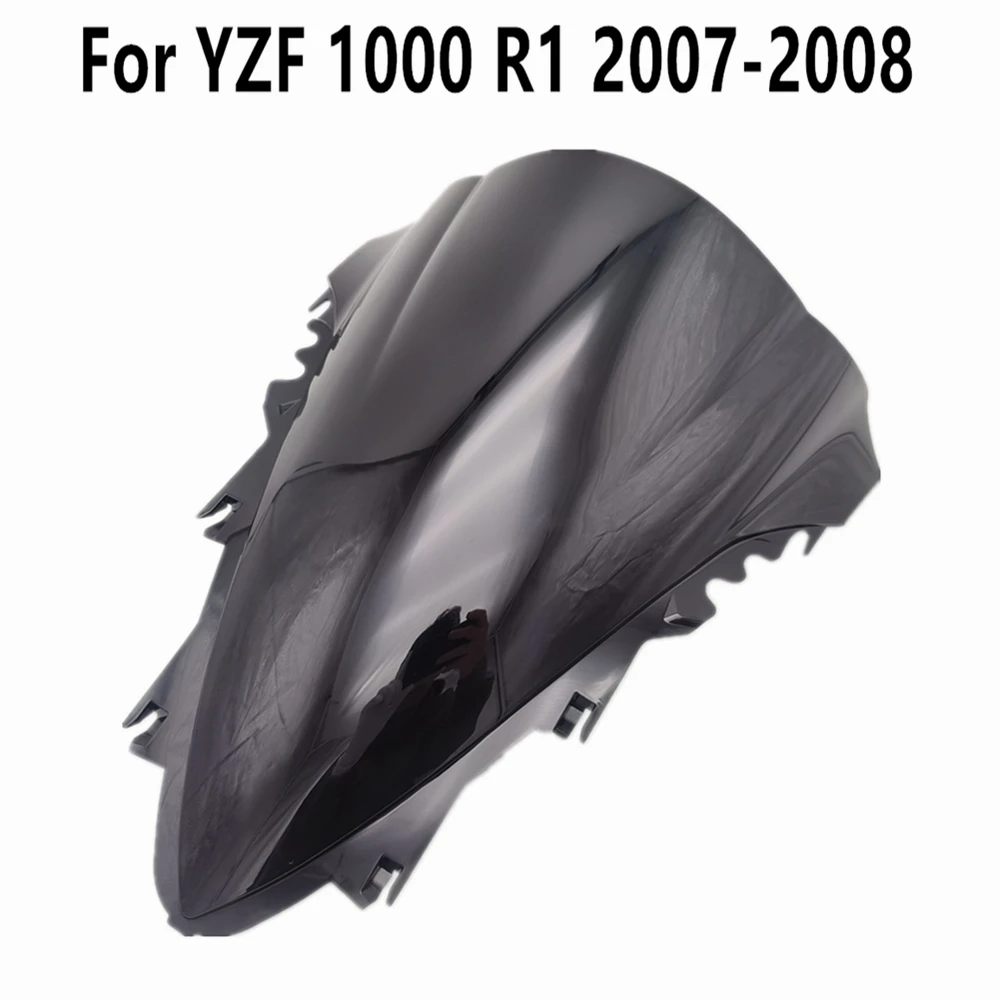 

Wind Deflectore Windscreen Fit YZF 1000 For Yamaha R1 2007-2008 Windshield Convention Black Clear