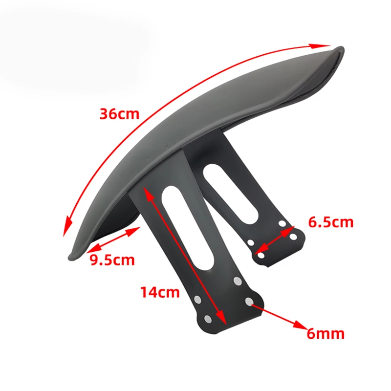 Universal Motorcycle Front/Rear Fender Retro Black \\Chrome Tire Position Mudguard Splash Guard For Honda CG125 GN125 Cafe Racer