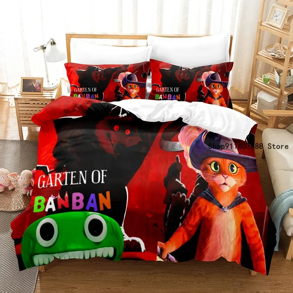 

Garten Of Banban Bedding Set Cartoon Bed Linen Gift For Boys Kids Girls Home Decor Single Twin Full Size Cute Duvet Cover Sets