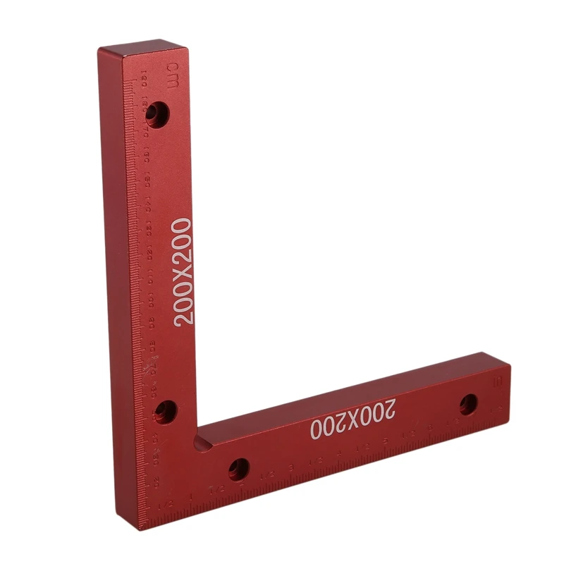 

200Mm Aluminum Alloy 90 Degree Positioning Squares L Shape Corner Clamp Wood Metal Welding Fixing Tool Wooden Tools