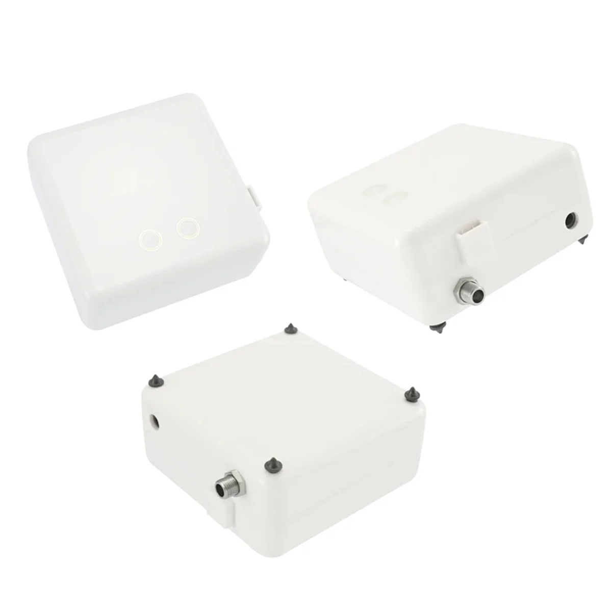 Mini bomba de aerógrafo N18R, juego de aerógrafo de tatuaje de maquillaje de uñas, herramienta de pintura de coche de pastel modelo enchufe blanco de la UE