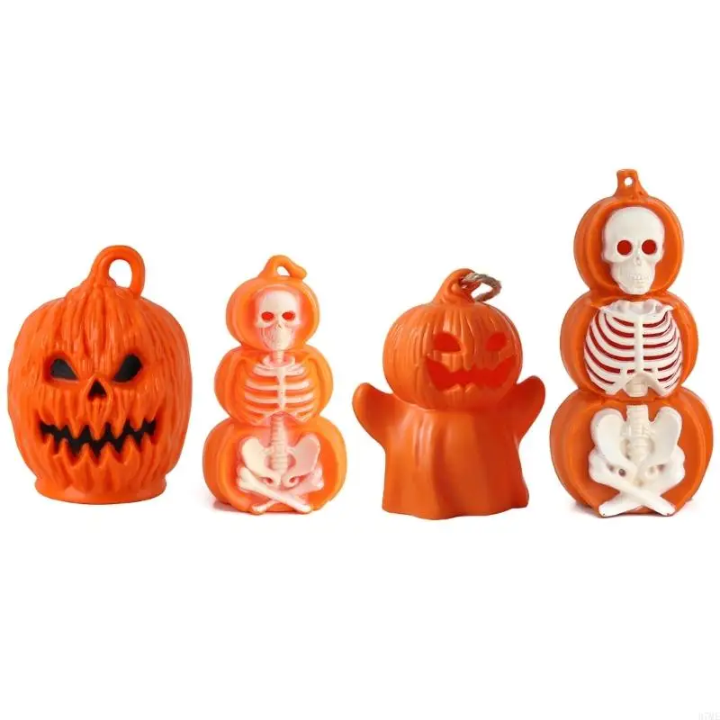 37ME Pumpkin Lanterns Light up Halloween Pumpkin Decors Halloween Party Decorations