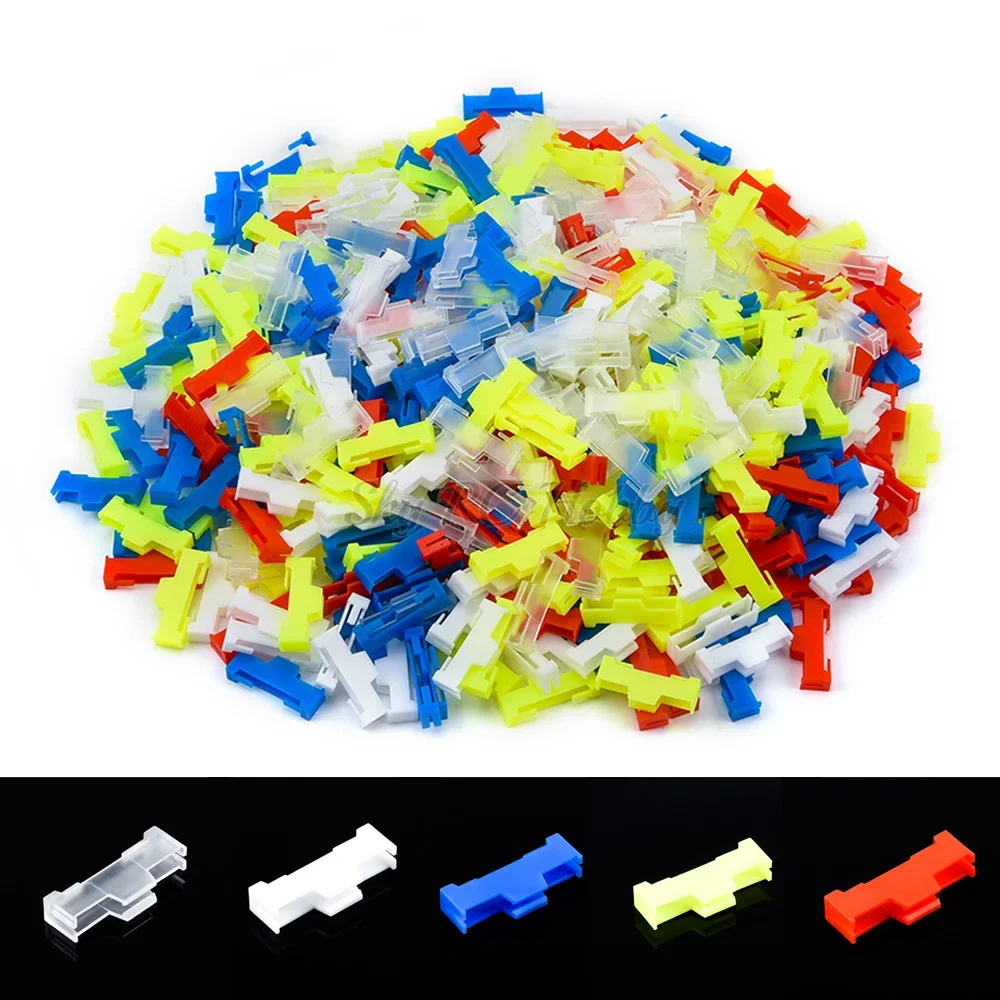 50/100PCS Servo Extension Cable Buckle Clip Plastic Servos Cord Fastener Jointer Plugs Fixing Holder for DIY RC Airplane Parts