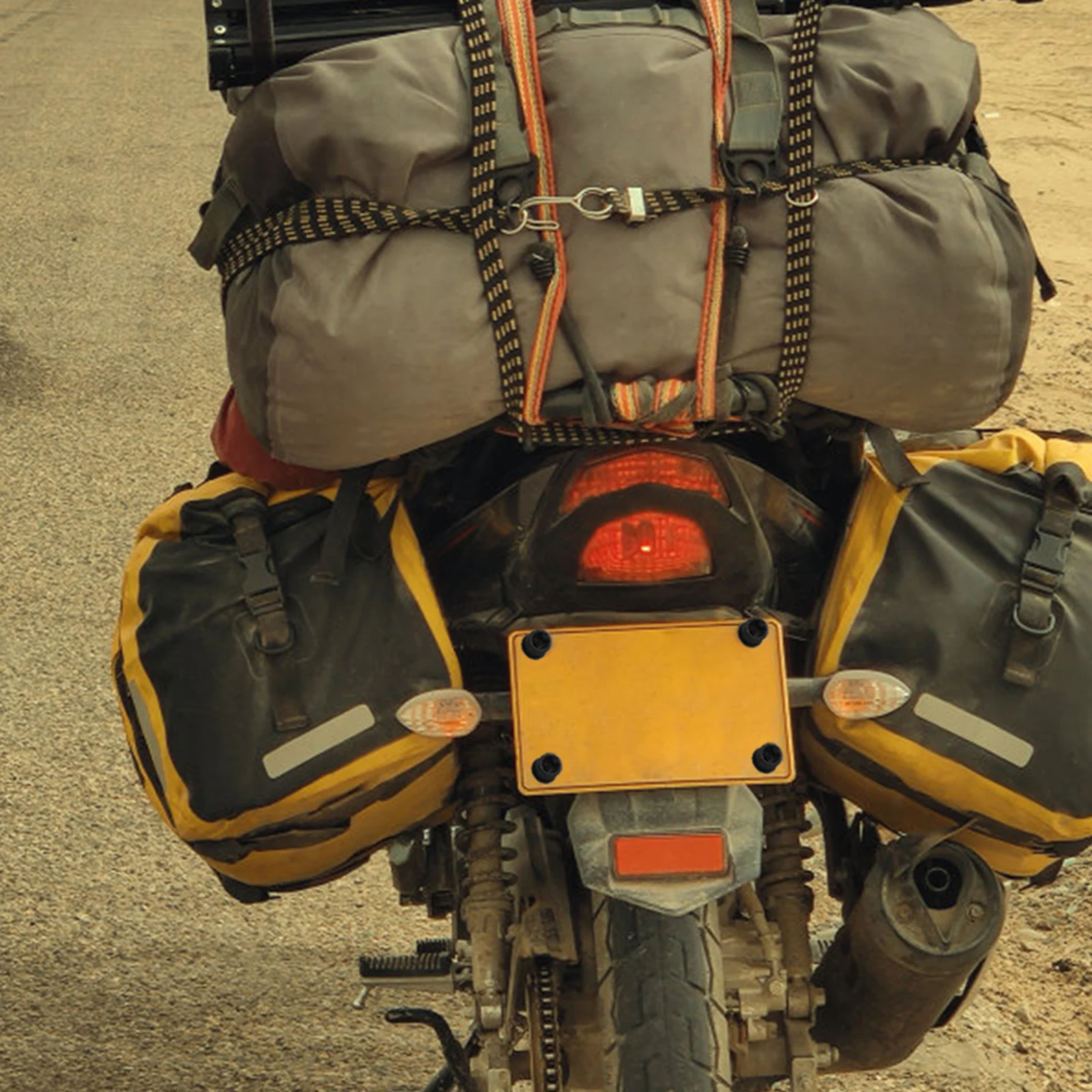 

16Pcs Motorcycle License Plate Bolts Nylon Screws Fastener Secure Mounting Frame Holder Repair Hardware Set License Plate Screws