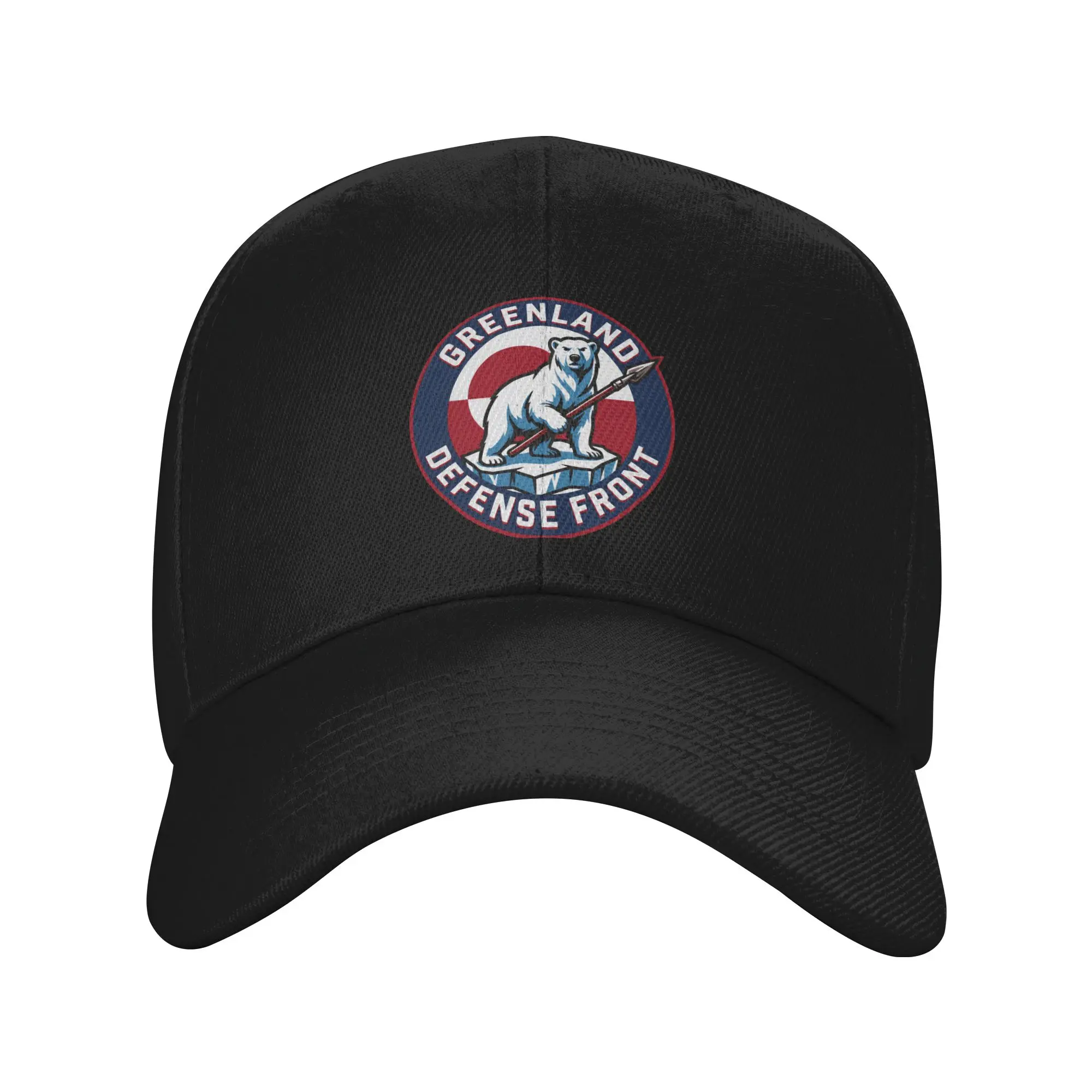 Greenland Defense Front Casual Baseball Cap Summer  Trucker Hat High Quality Outdoor Sports Hip Hop Hats Men y2k  Baseball Caps