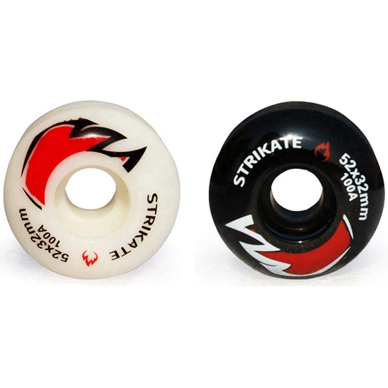 STRIKATE 52X32mm Wheels 101A Aluminum Alloy Professional Bridge Skate Board Bracket 5In Skateboard Trucks