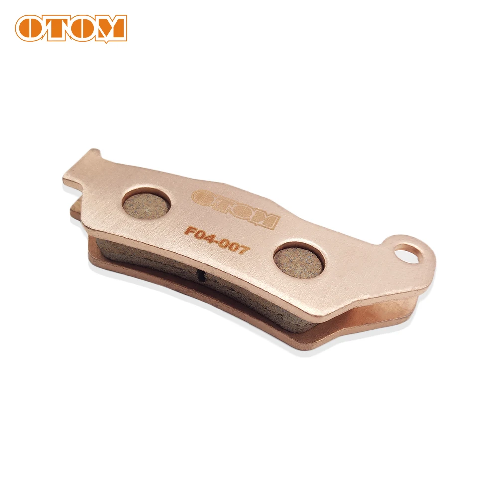 OTOM Front Brake Pads F04 Motorcycle Copper Sintering Disc Brakes Disks For KTM SX SXF XC XCF XCW EXC MXC HUSQVARNA FC FE TC TE