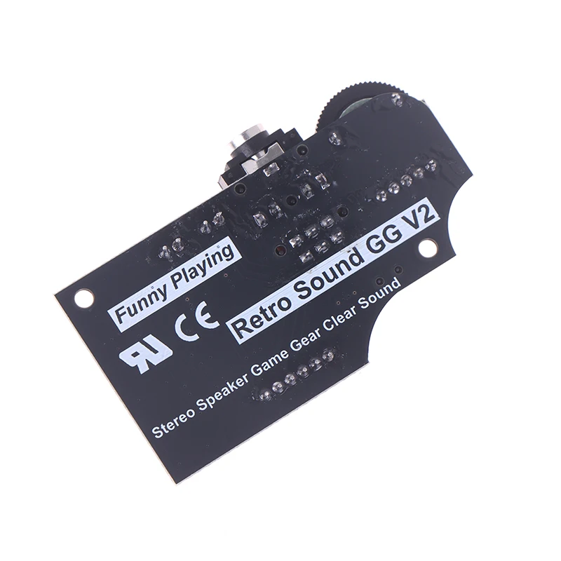 Extended Volume Audio Board for SEGA Game Gear; Enhanced with ELNA Audio Capacitors for Quality Sound