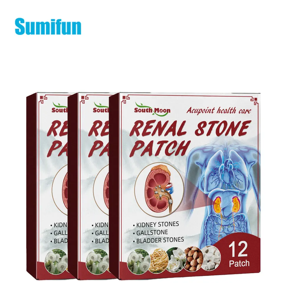 

24/36Pcs Kidney Stones Removal Patch Treat Gallstones Body Detox Urology Sticker Pain Relief Chinese Herbal Medical Plaster