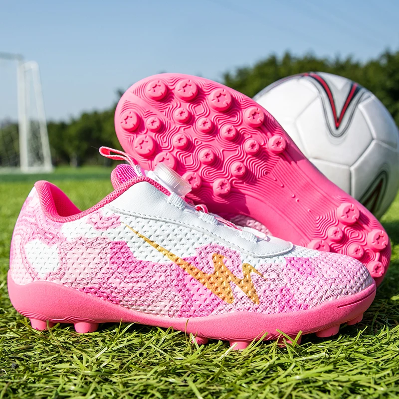 

Outdoor Football Boots Wear Resistant Soft Upper, Anti-slip Stable Grip Design For Daily Soccer Games And Sports Activities