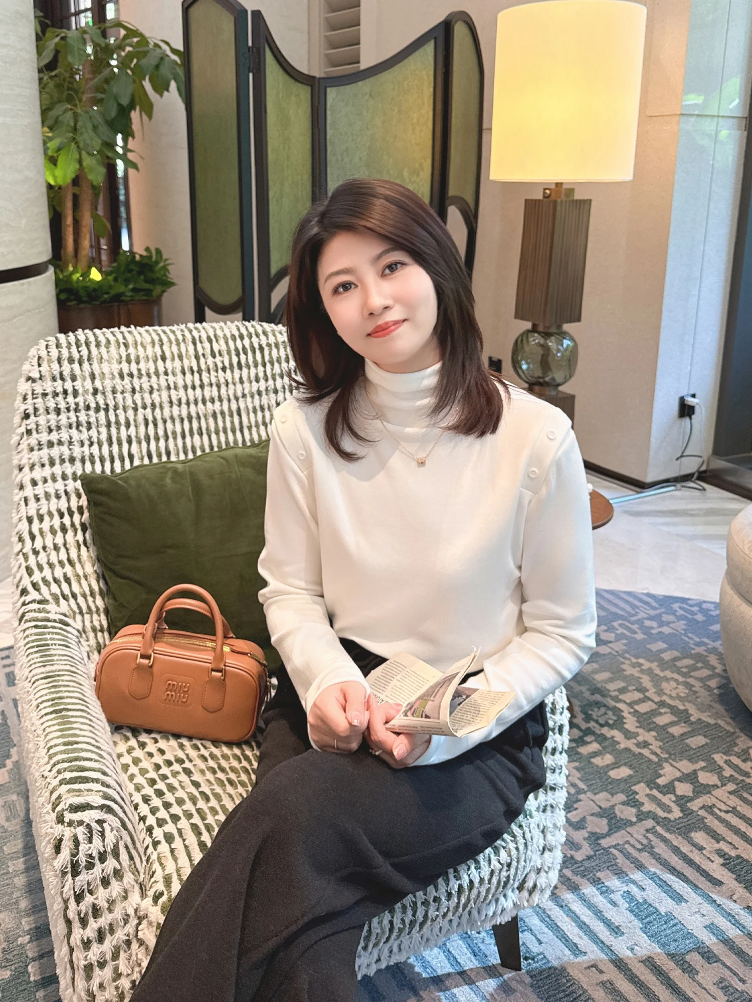 

Zillal Purple Winter Warm High Collar Long Sve Fce Lined T-irt Base Layer irt Soft Polyester Blend Regular Fit