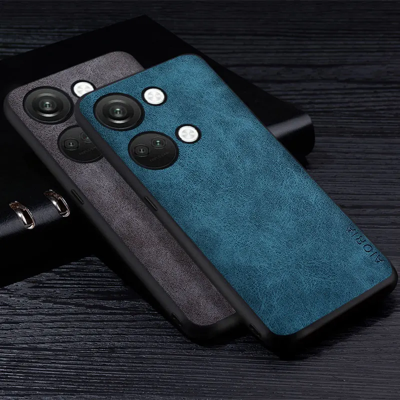 Funda de cuero PU Premium para OnePlus Nord 3 2 CE N10 5G cubierta de Color sólido resistente a los arañazos para OnePlus Nord N200 N20 SE