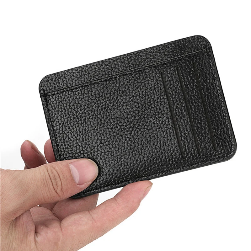 Women\'s Card Bag Ultra thin Card Bag Small and Exquisite Card Bag with Multiple Card Positions Short Card Bag Men\'s Money Wallet