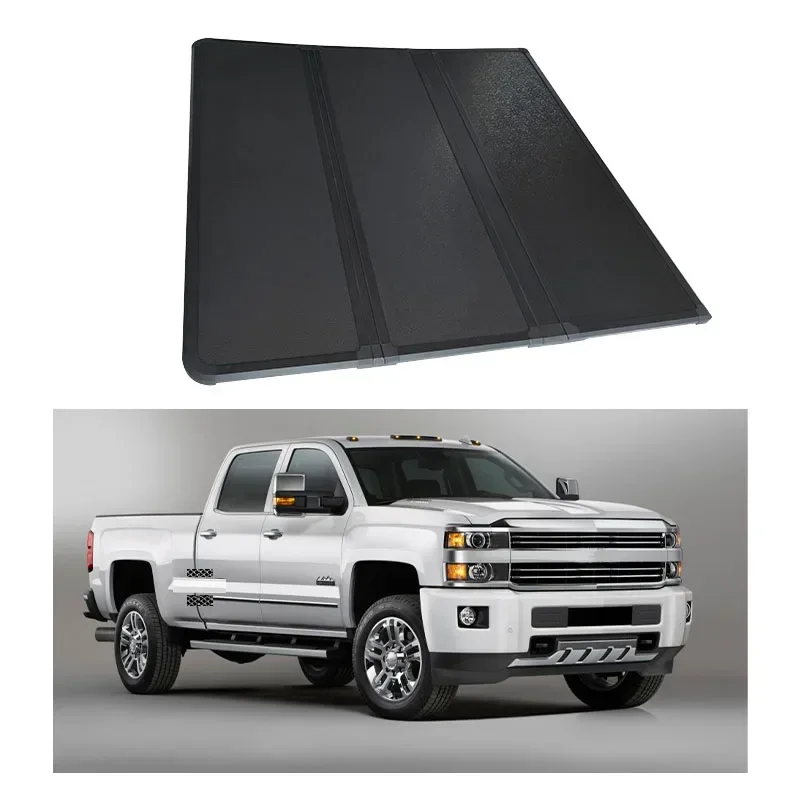 KUANGYUN Hot Sell Pickup Aluminum Alloy PickUp Truck Bed Cover Hard Type Tonneau Cover For Nissan Titan 5.5ft