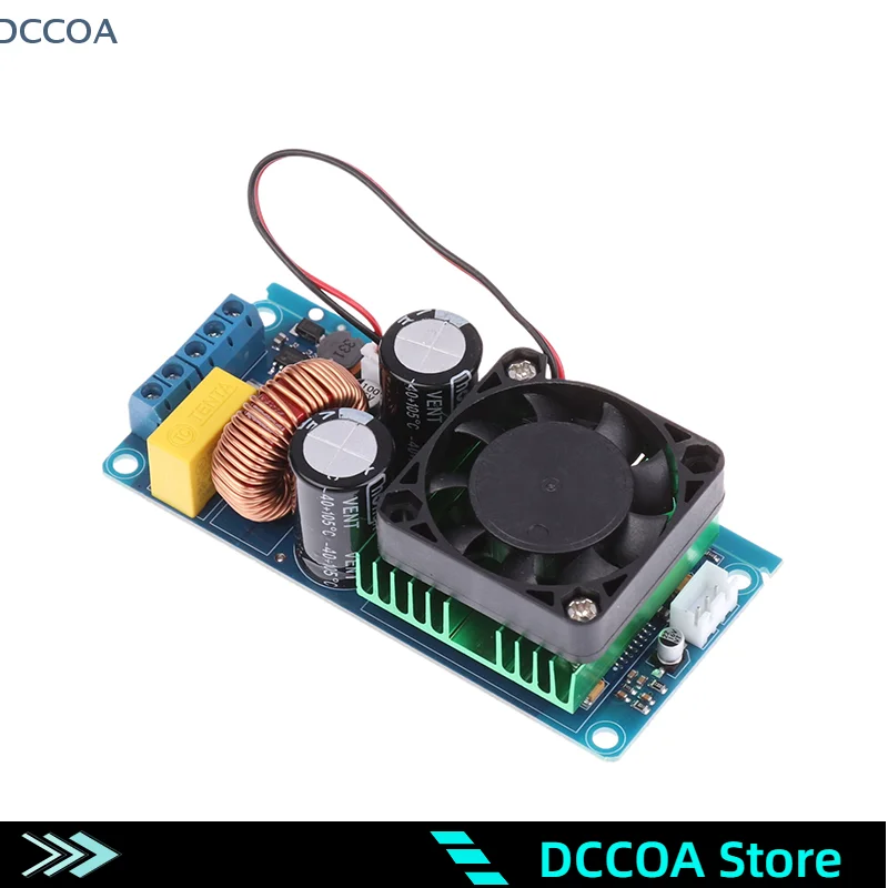 HIFI High Power IRS2092S 500W Mono Channel Digital Power Amplifier Board Class D Stage Finished Monaural LM3886