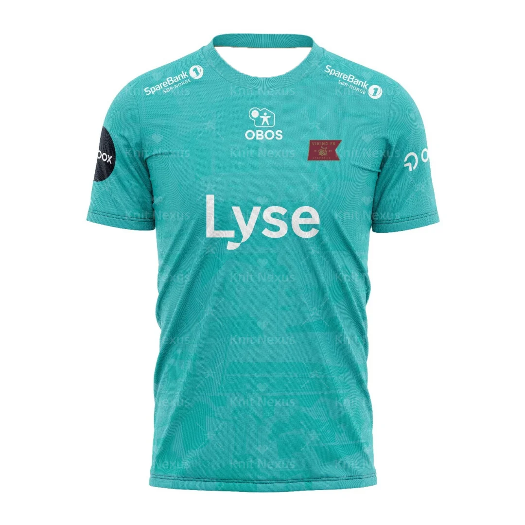 25-26 Eliteserien Viking camiseta de fútbol local otoño deportes ocio seco rápidamente camiseta de hombre ropa para niños camiseta Y2k Woma