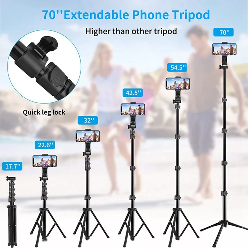 1 Set Selfie Stick Phone Tripod&Monopod Selfie Stick For Smart Phone Recording/Photography/Make Up