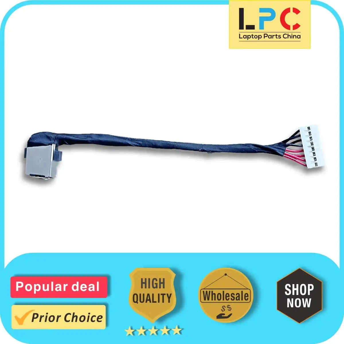 For ASUS FA506 FA507 FA706 FA707 Series DC Power Jack Charging Port Socket Connector with Cable 14026-00180000 14026-00160100