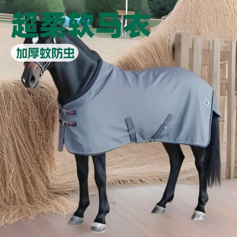 Flannel Padded Horse Carpet Horse Turnout Rug Enhanced Comfort Equine Protective Blanket