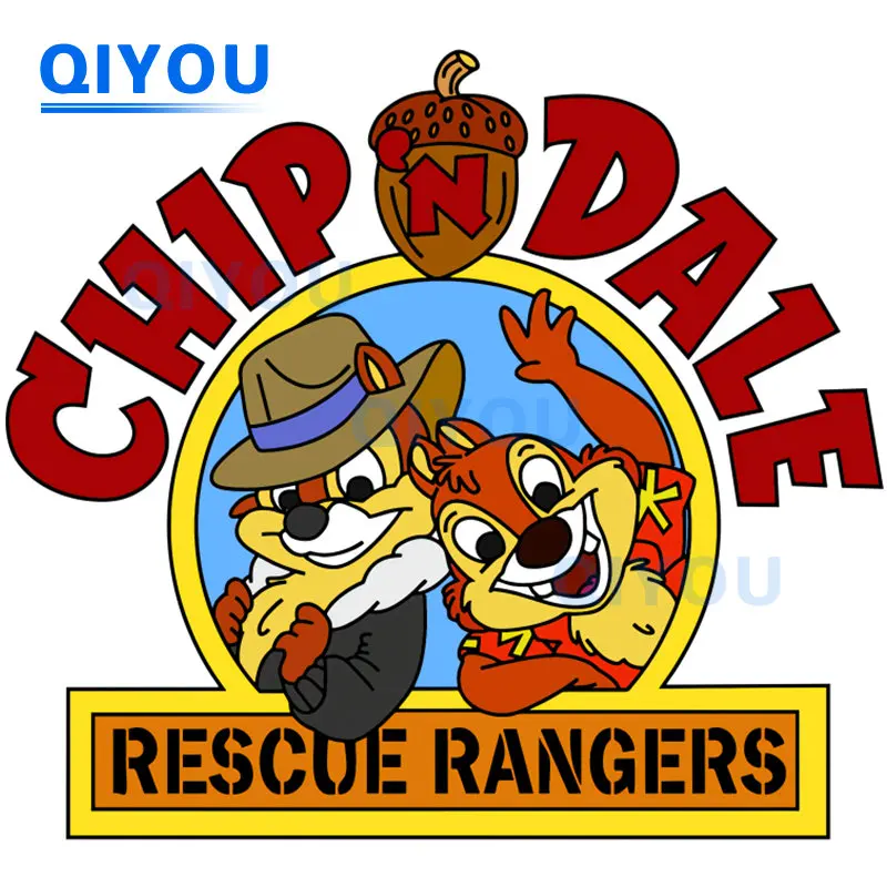 Chip 'n Dale Rescue Rangers Sticker Car Stickers Are Suitable for Die-cut PVC Decal Used for Car Body Windshield Pull Rod Boxes