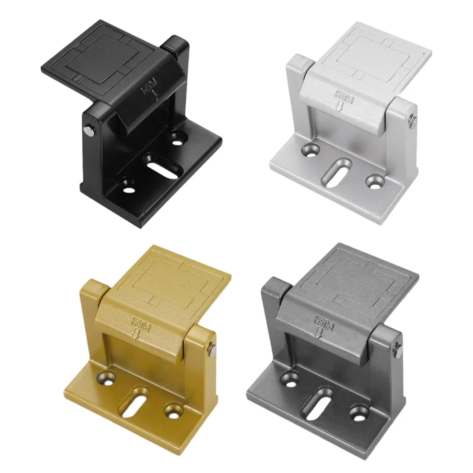 Privacy Door Latch Reinforced Aluminum Alloy Slide Bolt Security Hasp for Sliding Barn Gate Cabinet