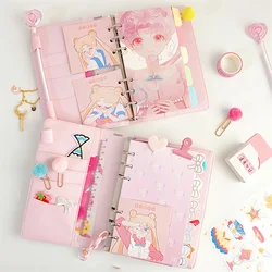 Hot Sale Sailor Moon Usagi Agenda Planner Notebook Suit Diary Weekly Planner Goal Schedules Organizer Notebooks Stationery Gifts