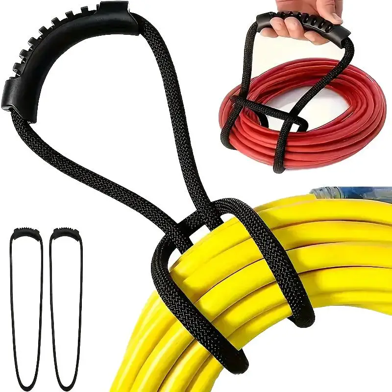 

1Pc Multipurpose Home Garage Boat RV Accessories Versatile Storage Strap With Handle Ideal Organizer For Hoses Cords