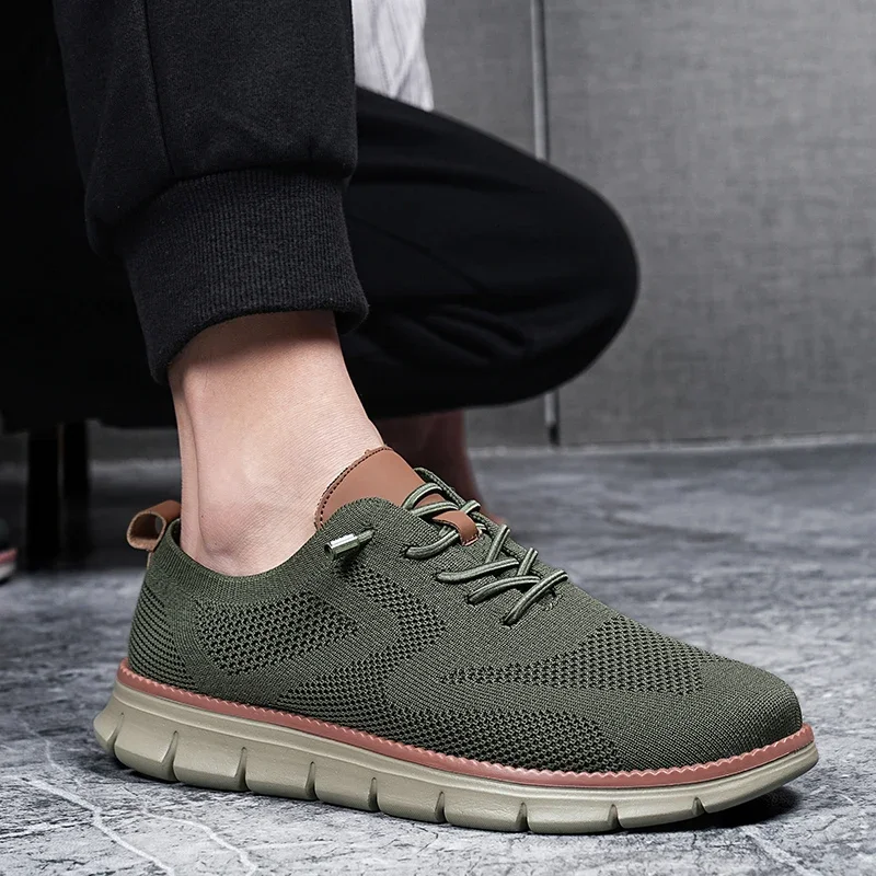 

Большой размер 2025 года ​ 48, мужская обувь, летние легкие дышащие сетчатые нескользящие мужские повседневные кроссовки, доступные для разных видов деятельности