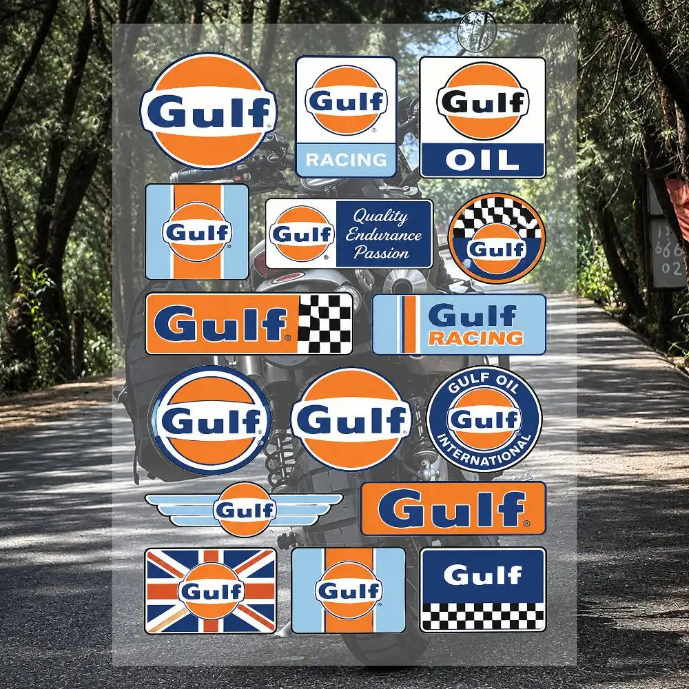 A-A-gulf-F Streetwear Marken-Aufkleber-Set Wasserdichte Vinyl-Aufkleber für Laptop, Helm, Skateboard, Motorrad, Auto, Handyhülle