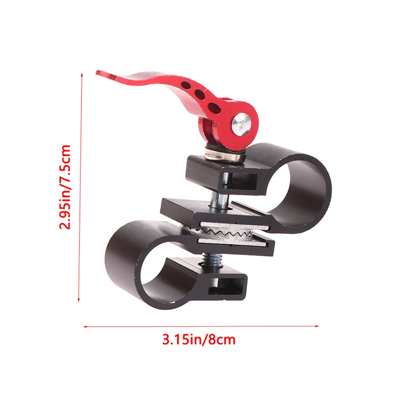 1Pc Fishing Chair Umbrella Clip Bracket Adjustable Umbrella Base Stand Clamp Fishing Chair Umbrella Clip Fish Pole Holder