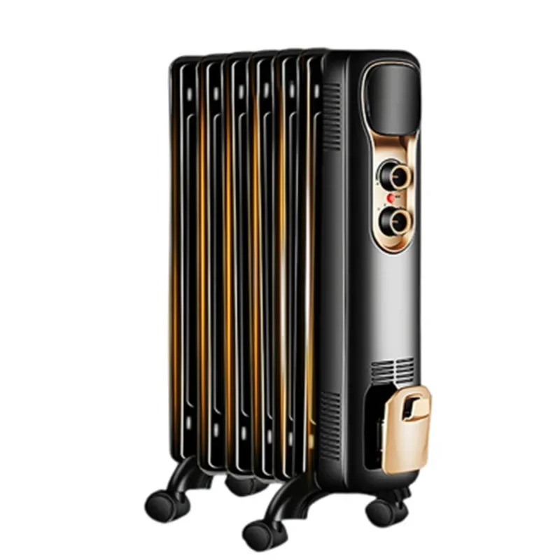 Grzejnik elektryczny podgrzewany elektrycznie tabletki na olej cynowy oszczędzające energię wyciszenie oleju konwekcyjnego nagrzewnica powietrza podgrzewany elektrycznie konwekcyjnego