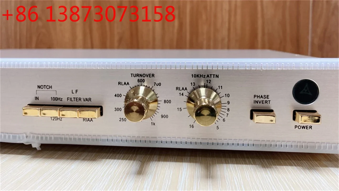 Copy Swiss FM Acoustics 222MK3 Phono linear Preamplifier, RIAA MM MC Amplifier, HR Type 19200 Module, Fully Balanced Input