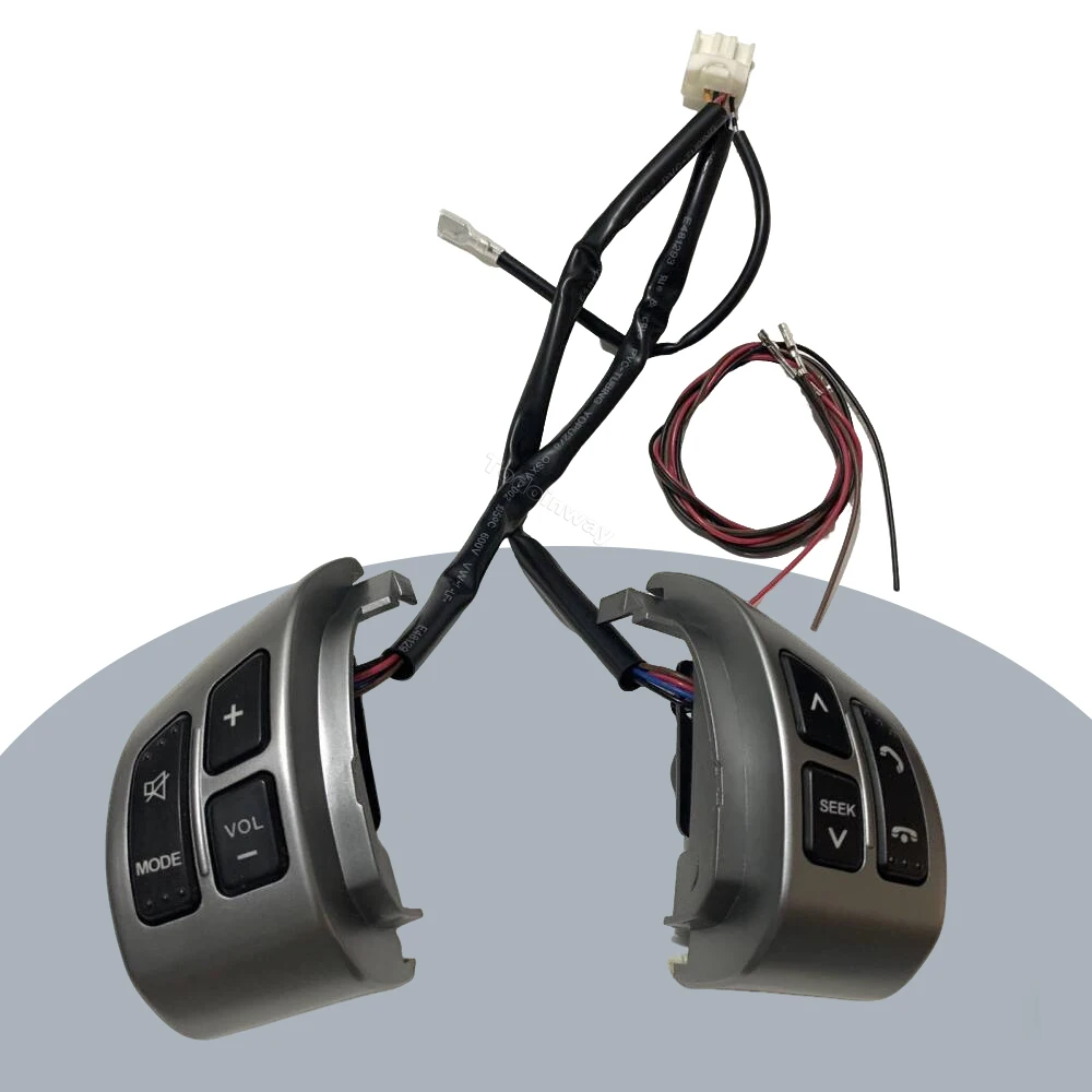 عجلة القيادة التبديل متعددة الوظائف حجم الصوت الهاتف وسائل الإعلام زر التحكم لسوزوكي سويفت SX4 216 ألتو 2009 اكسسوارات السيارات #4