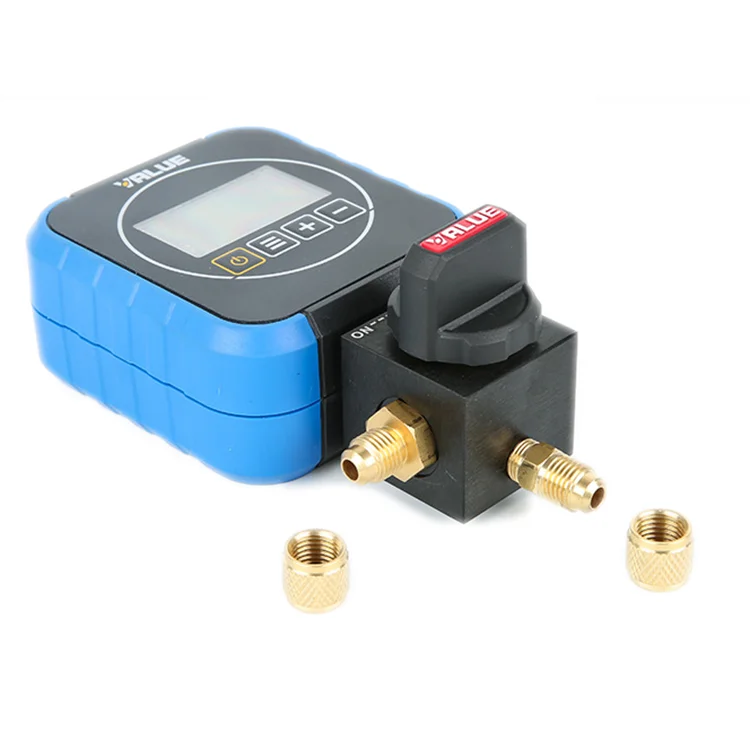 VALUE VRM2-0101i VRM1-0101i Digital Pressure Gauge Air Conditioning Refrigerant Tool for R22 R134 R600 R410