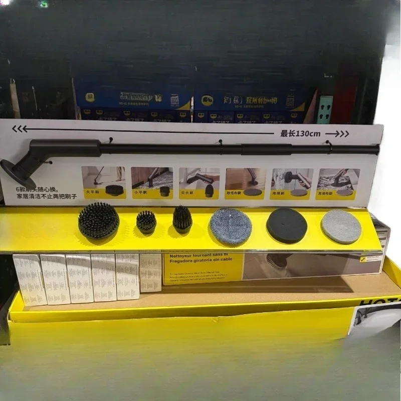 

Kitchen electric cleaning brush high power strong long short handle set corner gap cleaning artifact