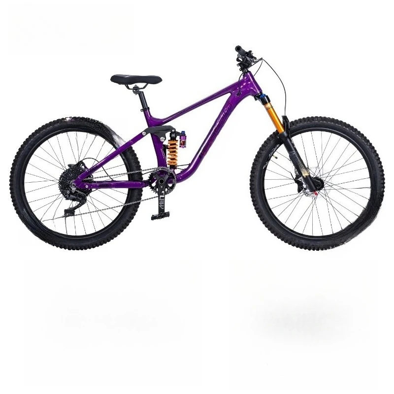 Soft tail mountain bike, aluminum alloy oil brake, high strength 27.5 inch shock absorption, off-road vertical mountain bike