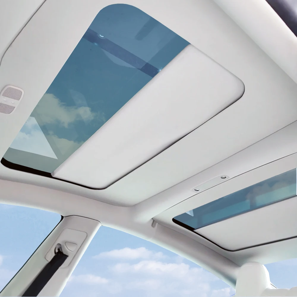 Heat Insulation Foldable Car Roof Sun Umbrella Portable Sun Protection Cover For Model 3 Highland