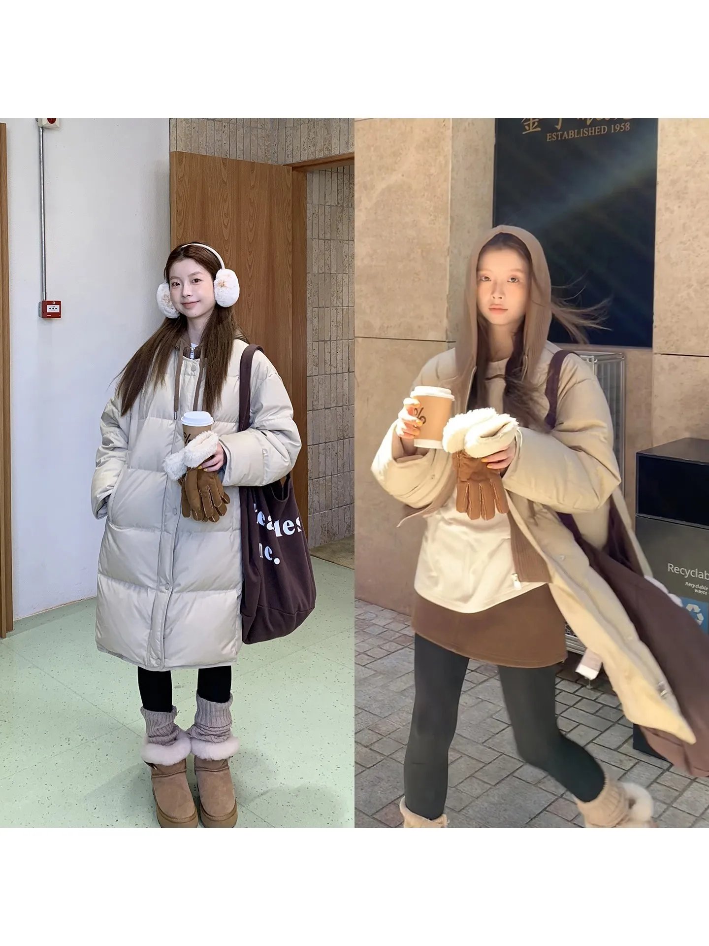 Rosso Celebri Plaza Piumino da donna Jaet 2025 Nuovo cappello invernale Intercato Lunghezza media 90 Bianco Du down Winte molto attraente...