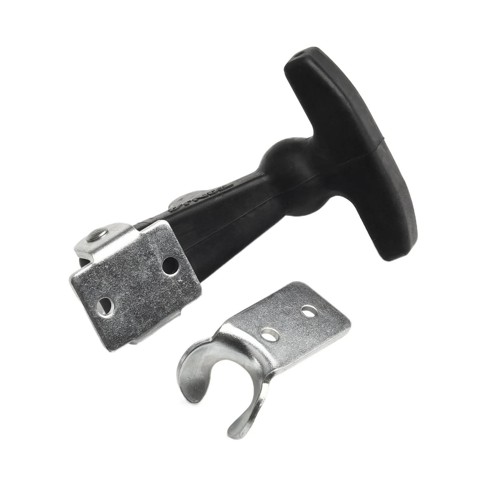 T Handle Draw Latches Elastic Stainless Steel Rubber Hood =Catch Flexible T Handle =Hasp Home Improvement Building