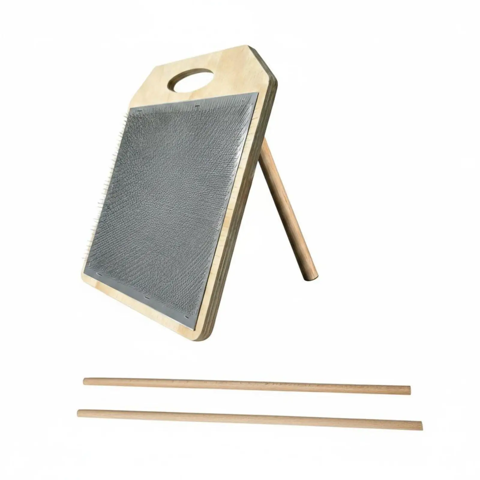 Wooden Wool Blending Board, Stand and Brush Options Wooden Wool Blending Board, Stand and Brush Options