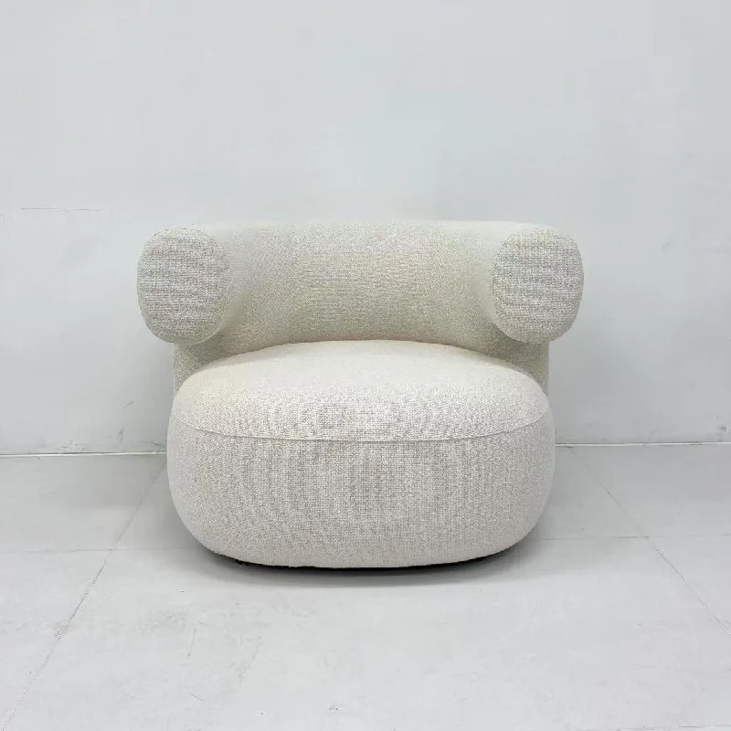 

Fabric sofa Italian minimalist living room small apartment simple straight sofa