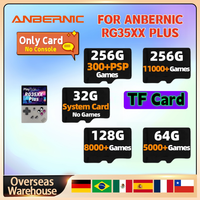 ANBERNIC RG35XX PLUS TF Card Memory Card Retro Games Handheld Game Console 256GB Preloaded Games 300+PSP Games Card Gift