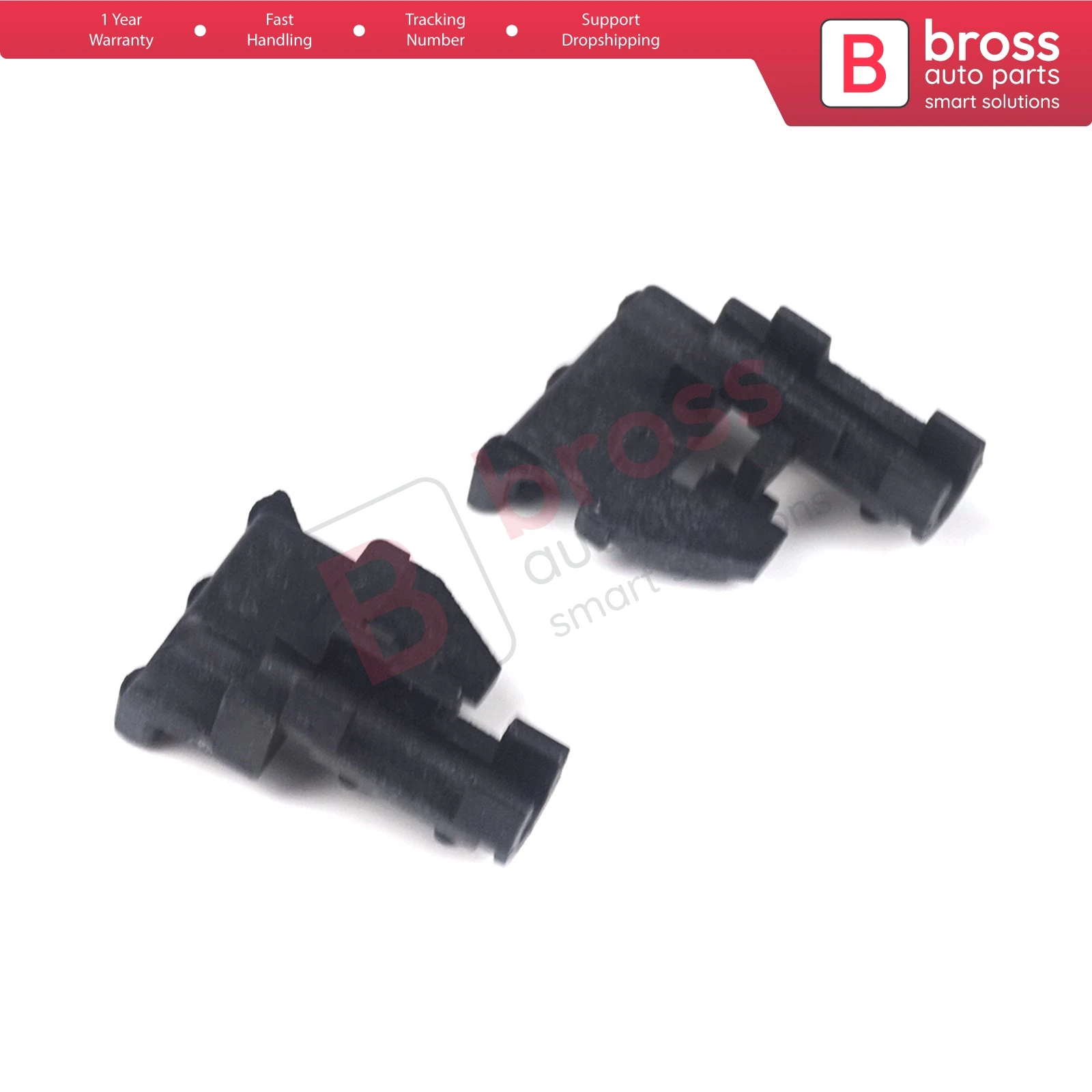 Bross Auto Parts BSR520 Sunroof Guide Holder Repair Clips for VW Bora Golf Passat Skoda Superb Audi A3 A4 A6 ship From Turkey