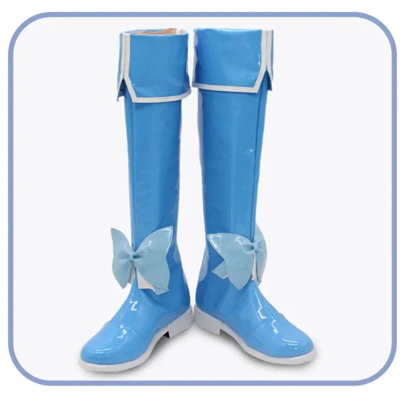 

2025 11, обувь из искусственной кожи для девочек в стиле аниме Minakami Sayo, карнавальные ботинки на Хэллоуин, реквизит для косплея, Cust