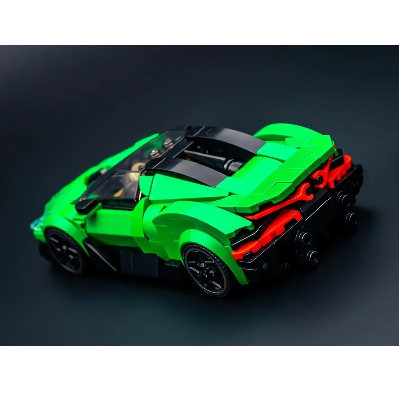 

MOC-235954 Новый городской спортивный суперкар, модель строительного блока, 375 деталей, игрушка на день рождения и Рождество для мальчиков и детей в подарок